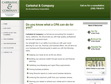 Tablet Screenshot of carbahal.com